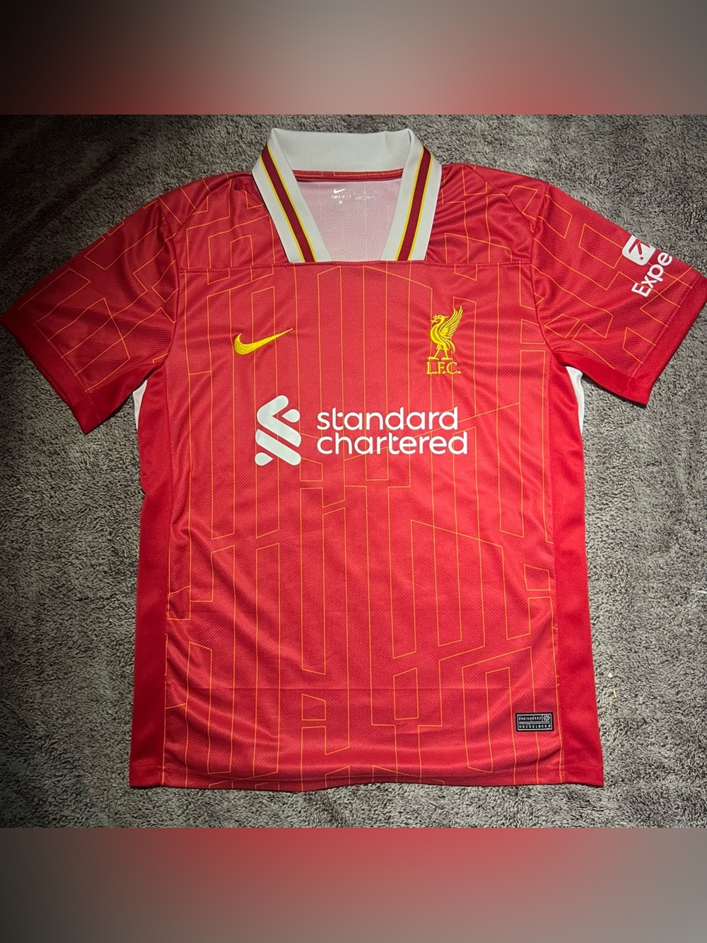 Nike 2024/2025 Liverpool FC Diogo Jota home jersey